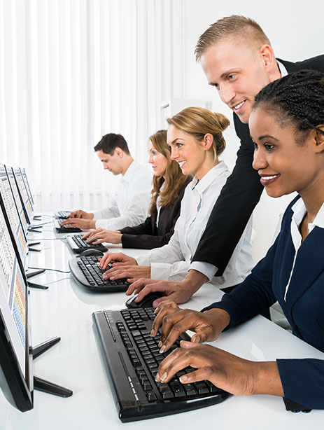 People On Computers